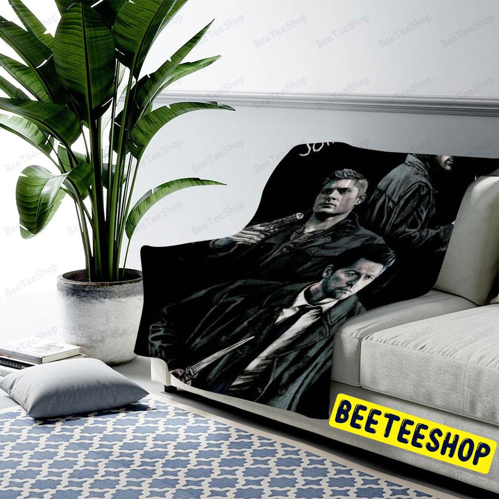 Cool Combat Supernatural Halloween Beeteeshop US Cozy Blanket