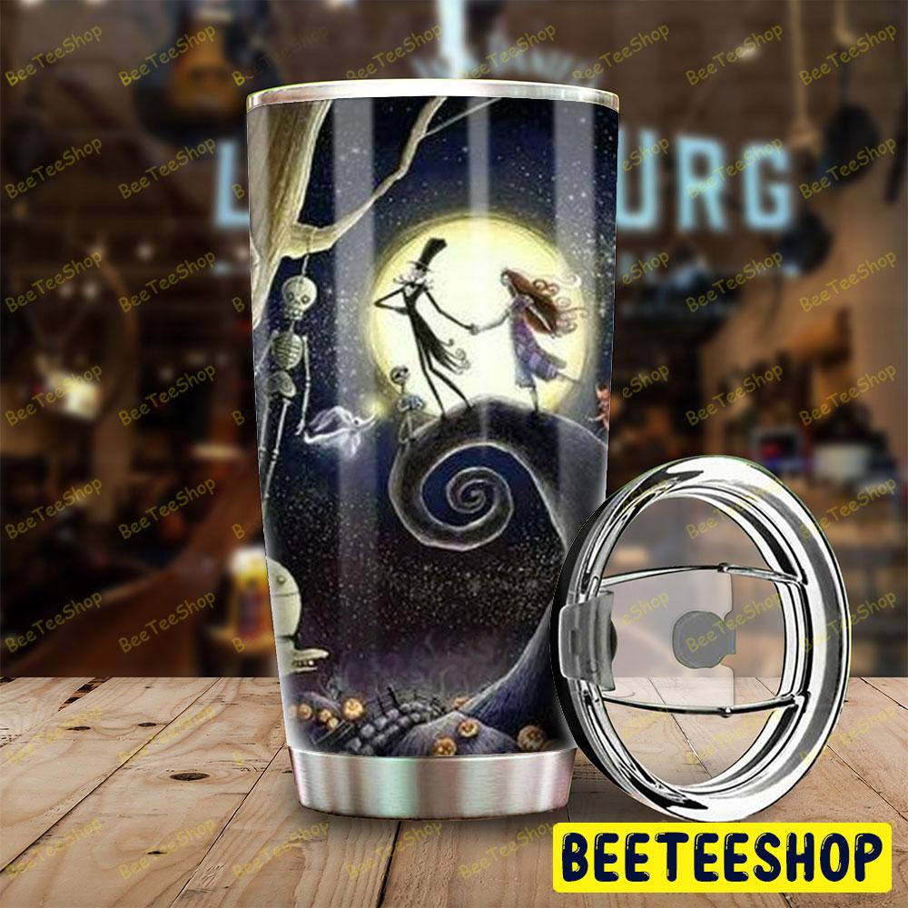 Cool Couple Jack Skellington And Sally The Nightmare Before Christmas Halloween Beeteeshop Tumbler