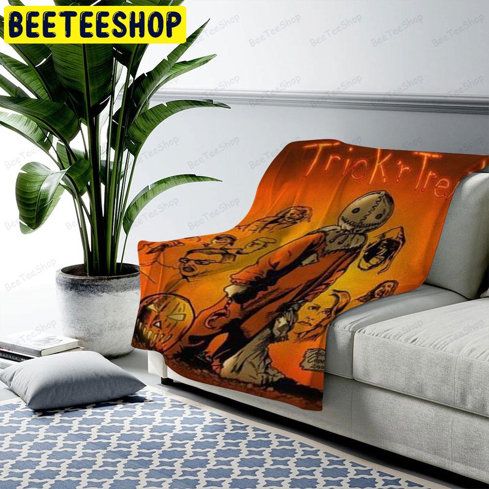 Cool Sam Trick ‘R Treat Halloween Beeteeshop US Cozy Blanket