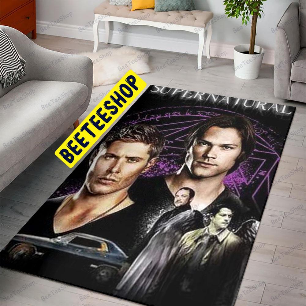 Cool Supernatural Halloween Beeteeshop Rug Rectangle