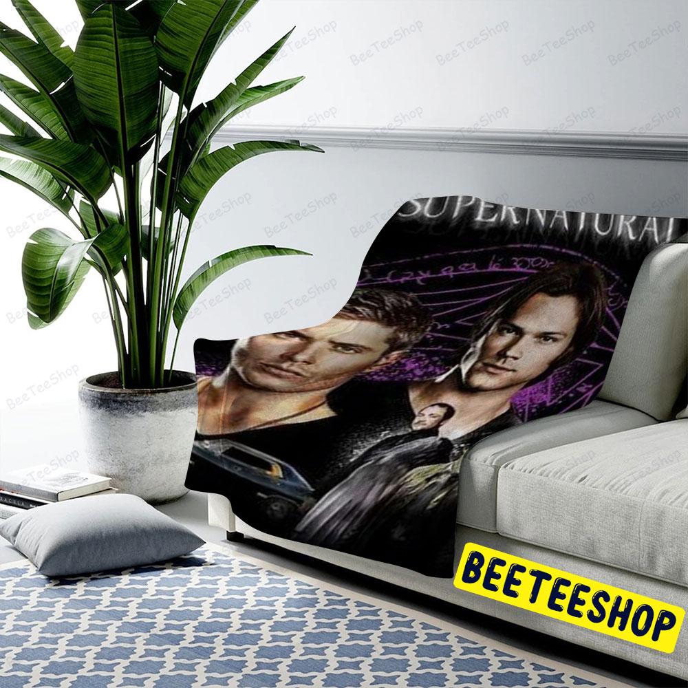 Cool Supernatural Halloween Beeteeshop US Cozy Blanket