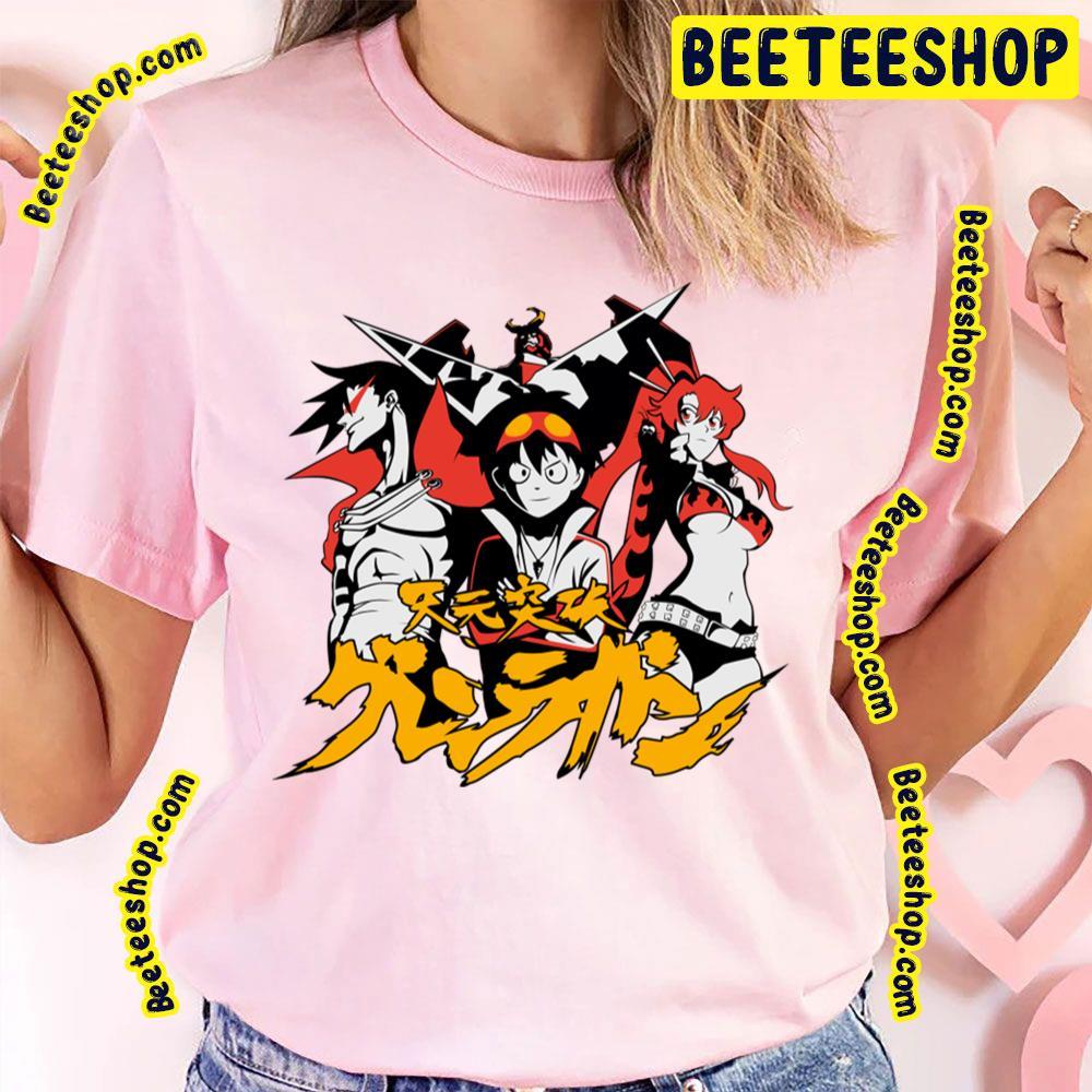 Cool Team Tengen Toppa Gurren Lagann Beeteeshop Trending Unisex T-Shirt