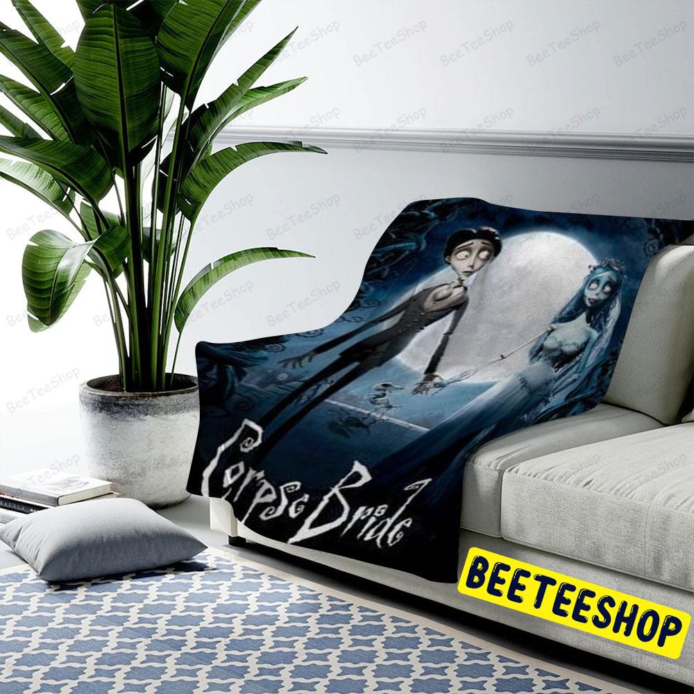 Corpse Bride Movie Halloween Beeteeshop US Cozy Blanket