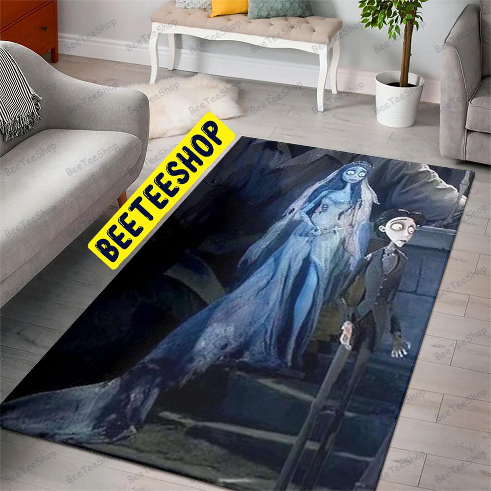 Couple Victor Van Dort The Corpse Bride Halloween Beeteeshop Rug Rectangle