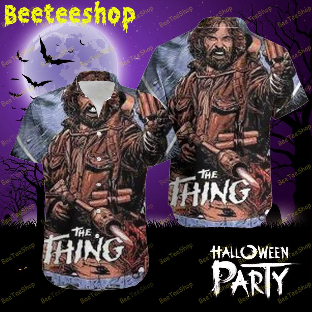 Crazy Macready The Thing Halloween Beeteeshop Hawaii Shirt