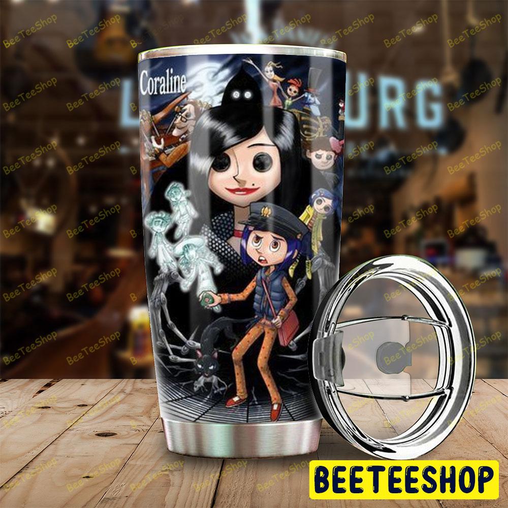 Cute Coraline Movie Halloween Beeteeshop Tumbler