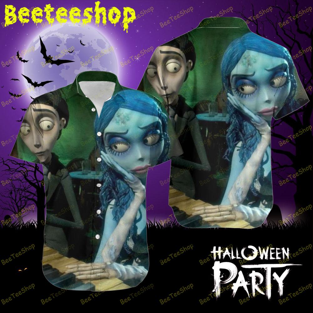 Cute Couple Corpse Bride Halloween Beeteeshop Hawaii Shirt