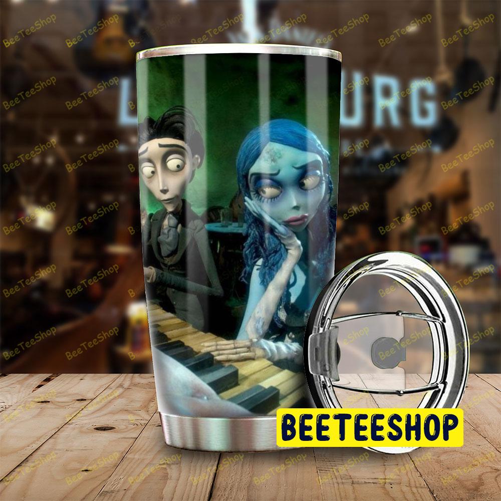 Cute Couple Corpse Bride Halloween Beeteeshop Tumbler