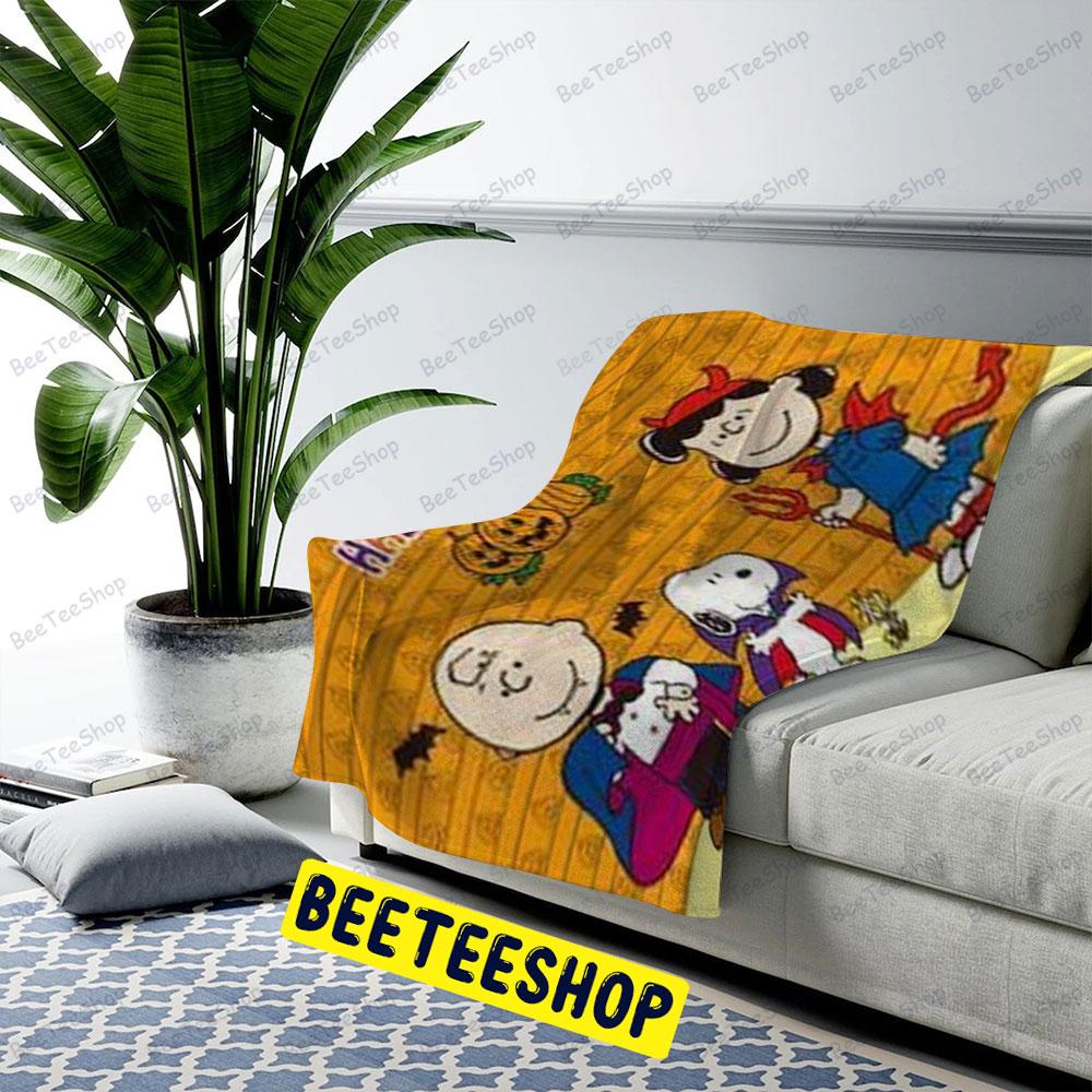 Cute Halloween It’s The Great Pumpkin, Charlie Brown Beeteeshop US Cozy Blanket