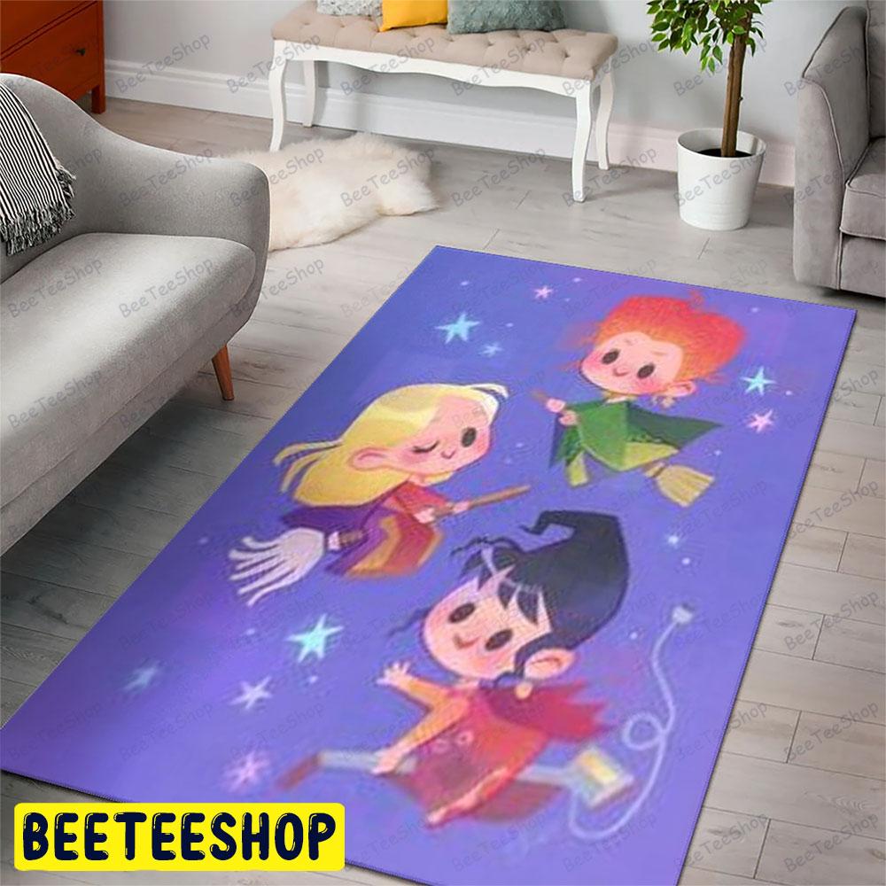 Cute Hocus Pocus Halloween Beeteeshop Rug Rectangle