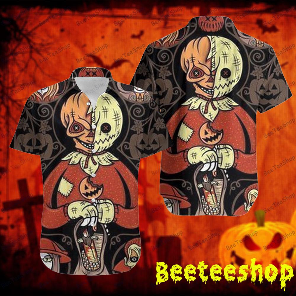 Cute Sam Trick ‘R Treat Halloween Beeteeshop Hawaii Shirt