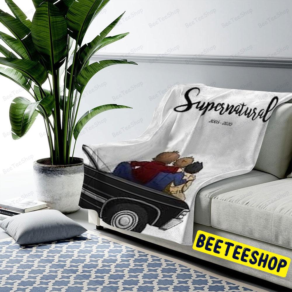 Cute Supernatural Halloween Beeteeshop US Cozy Blanket