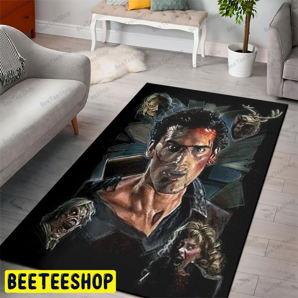 Dach Price On Twitter_ &Quot_Evil Dead 2 1987Art_ Halloween Beeteeshop Rug Rectangle