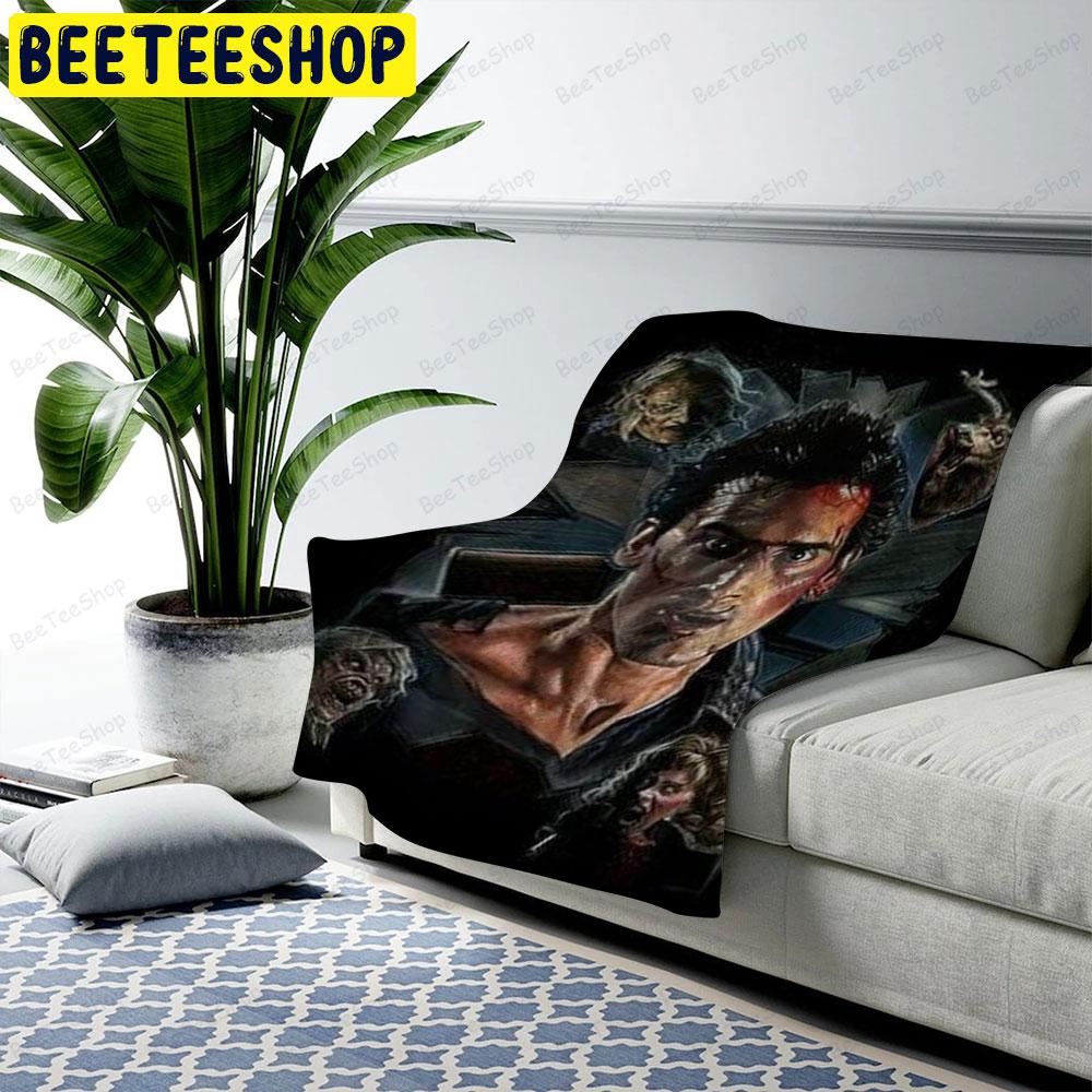 Dach Price On Twitter_ &Quot_Evil Dead 2 1987Art_ Halloween Beeteeshop US Cozy Blanket