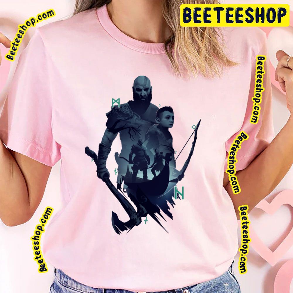 Dad And Son God Of War Ragnarok Beeteeshop Trending Unisex T-Shirt