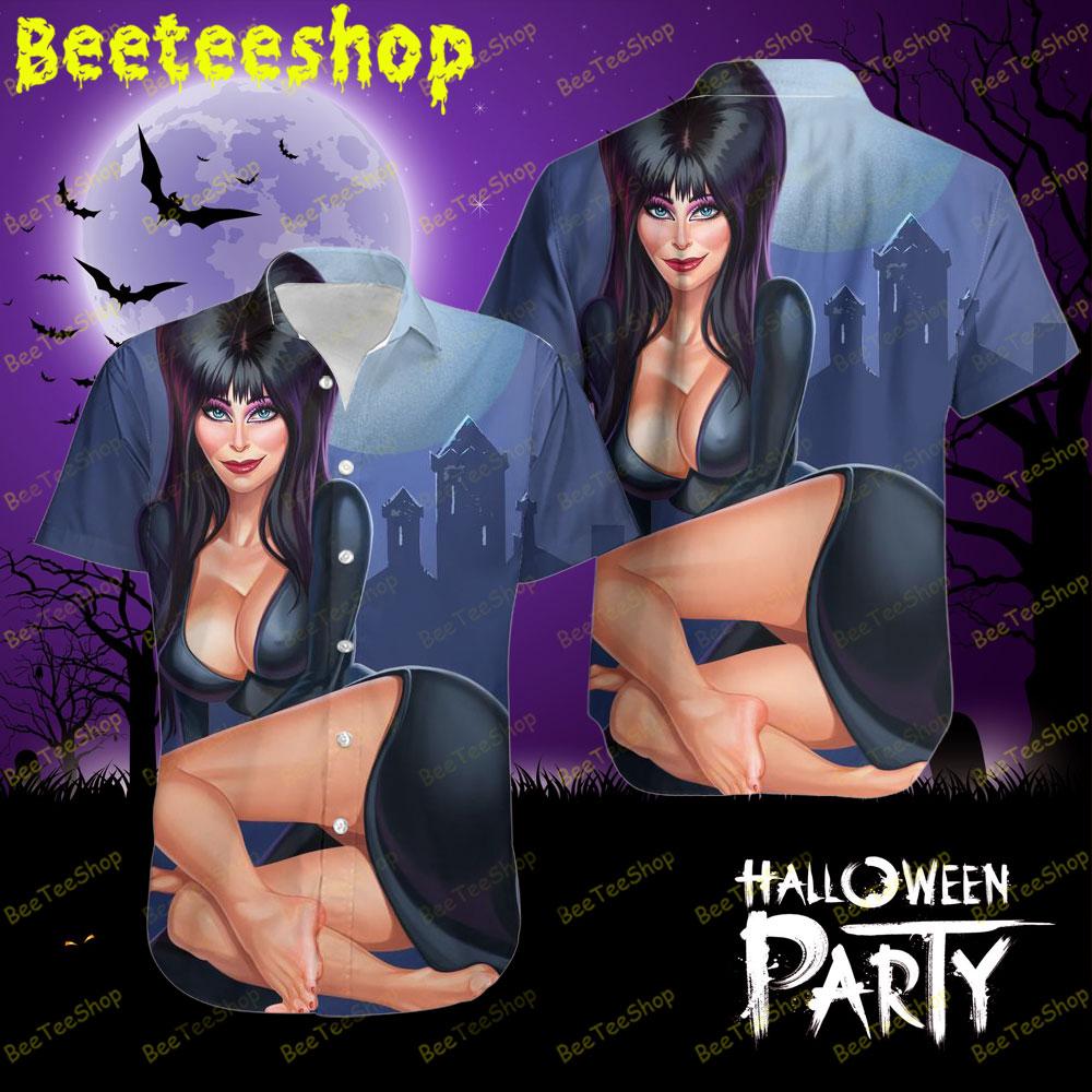 Dark Color Elvira Mistress Of The Dark Halloween Beeteeshop Hawaii Shirt