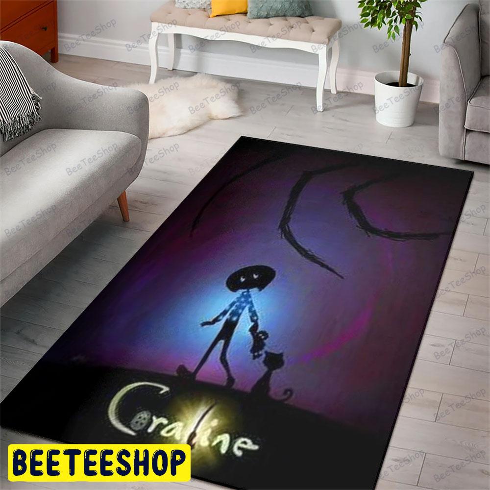 Dark Coraline Jones Halloween Beeteeshop Rug Rectangle