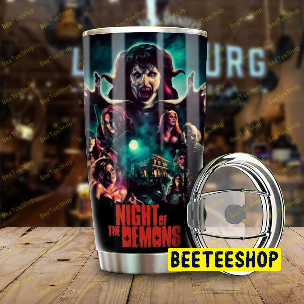 Dark Horror Night Of The Demons Halloween Beeteeshop Tumbler