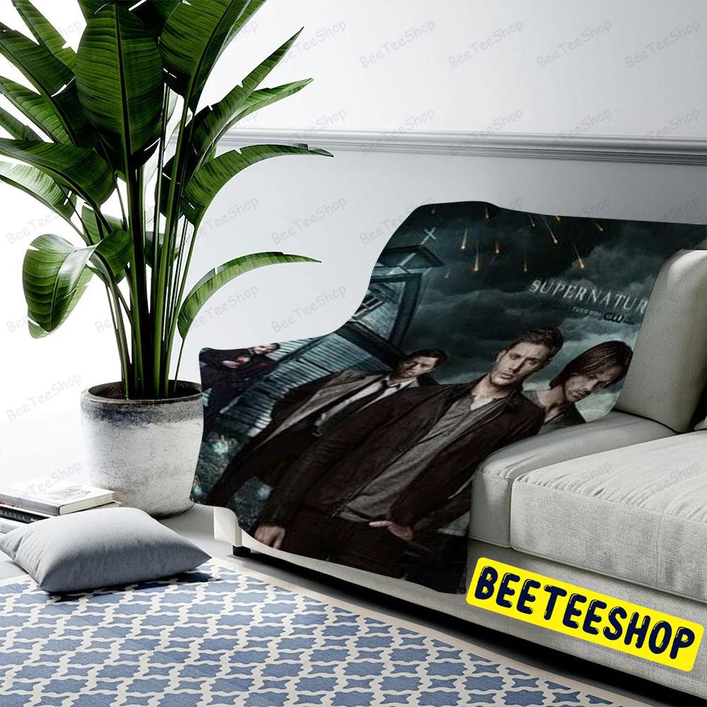 Dark House Supernatural Halloween Beeteeshop US Cozy Blanket