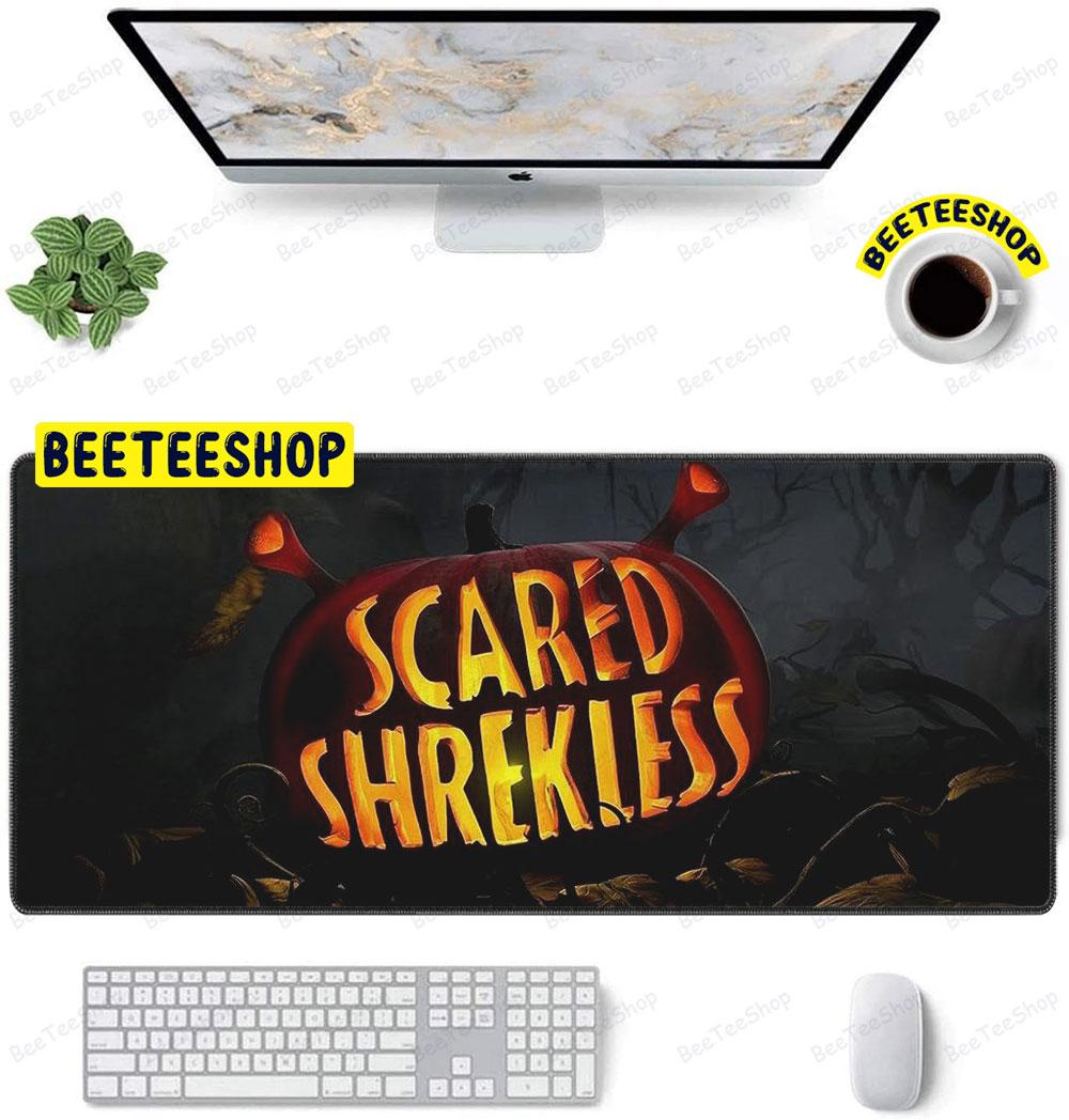 Dark Pumpkin Scared Shrekless Halloween Beeteeshop Mouse Pad