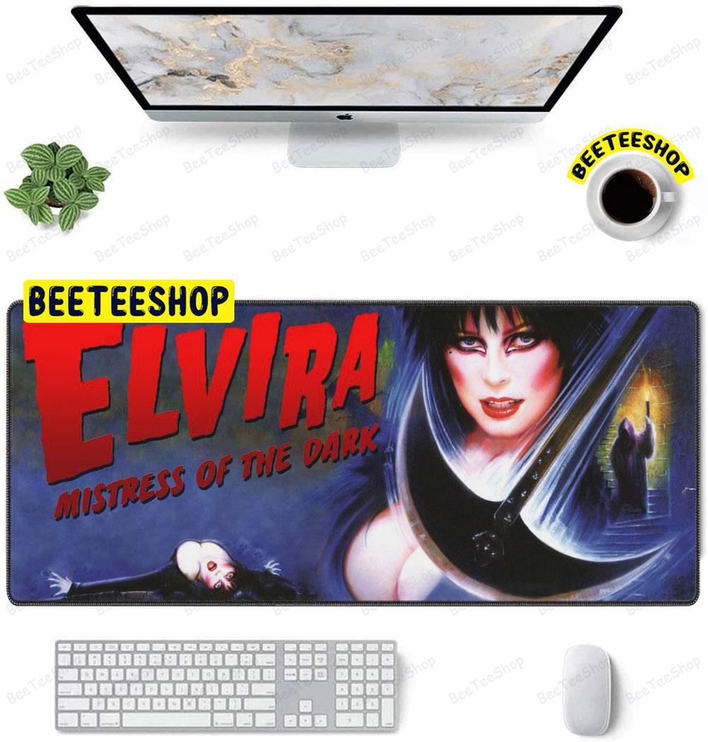 Death Elvira Mistress Of The Dark Halloween Beeteeshop Mouse Pad