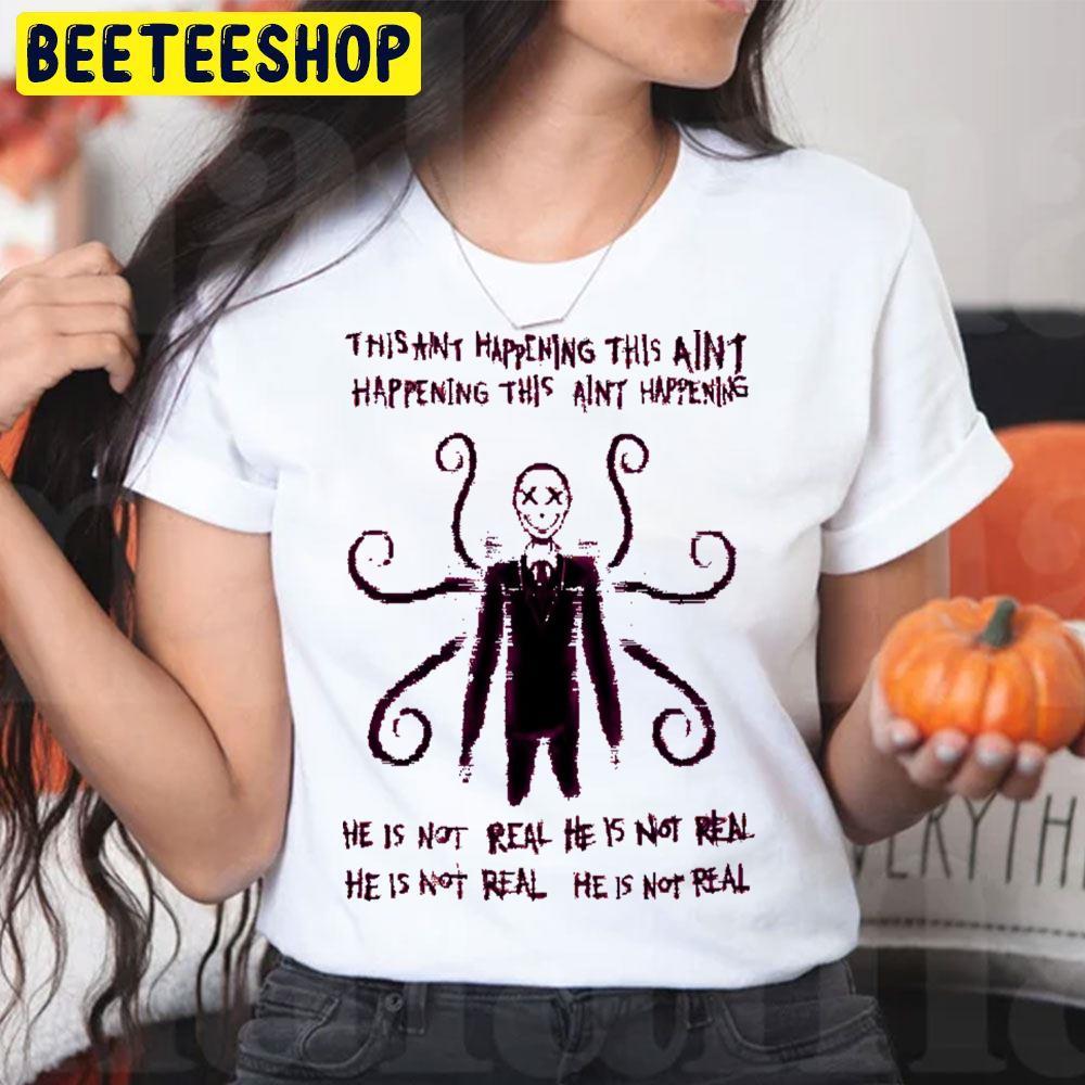 Denying The Reality Of Slenderman Halloween Beeteeshop Unisex T-Shirt