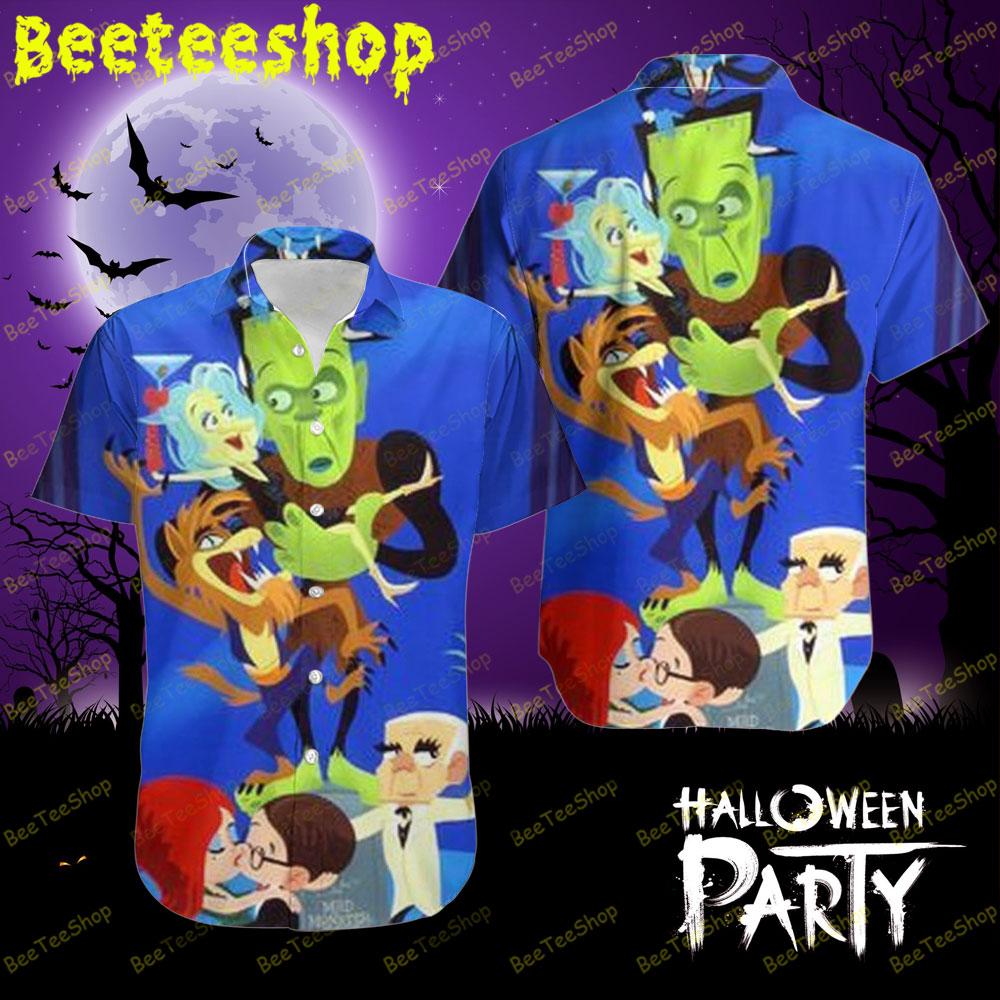 Design Mad Monster Party Halloween Beeteeshop Hawaii Shirt