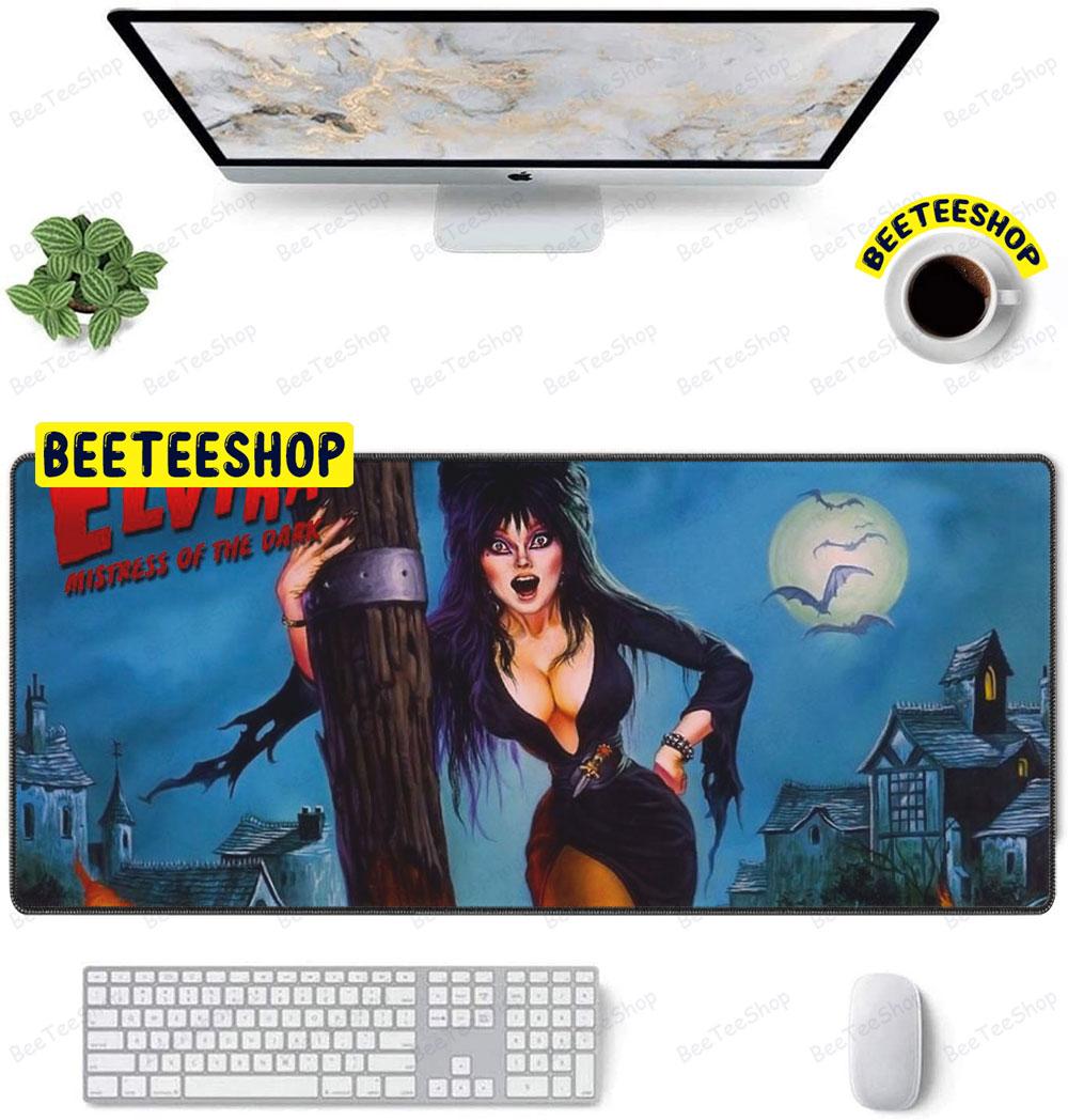 Doll Elvira Mistress Of The Dark Halloween Beeteeshop Mouse Pad