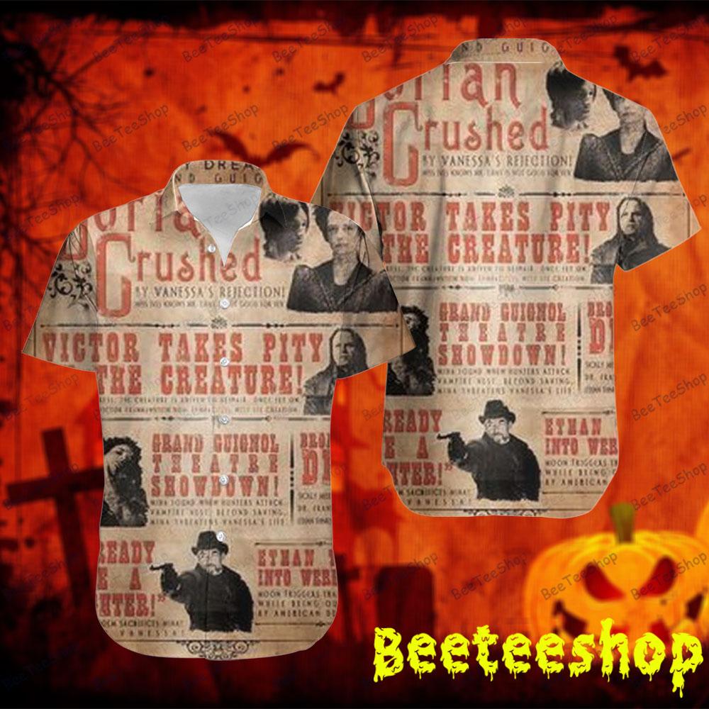 Dorian Crushed Penny Dreadful Halloween Beeteeshop Hawaii Shirt