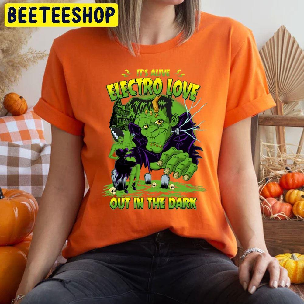 Electro Love Frankenstein Halloween Beeteeshop Trending Unisex T-Shirt