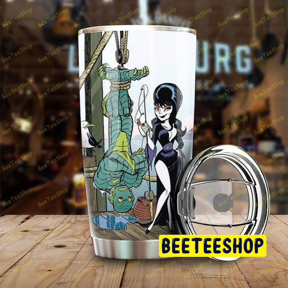 Elvira Mistress Of The Dark With Kappa Halloween Beeteeshop Tumbler