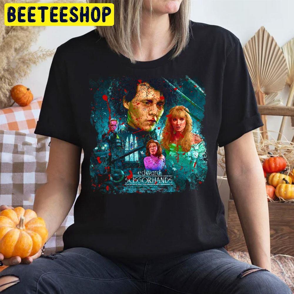 Enigmatic Beauty Edward Scissorhands Unveiled  Halloween Beeteeshop Trending Unisex T-Shirt