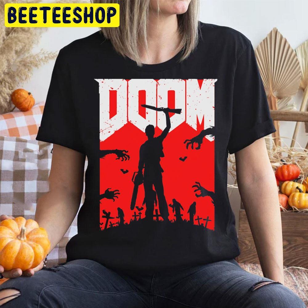 Evil Boom Ash Williams Halloween Beeteeshop Trending Unisex T-Shirt