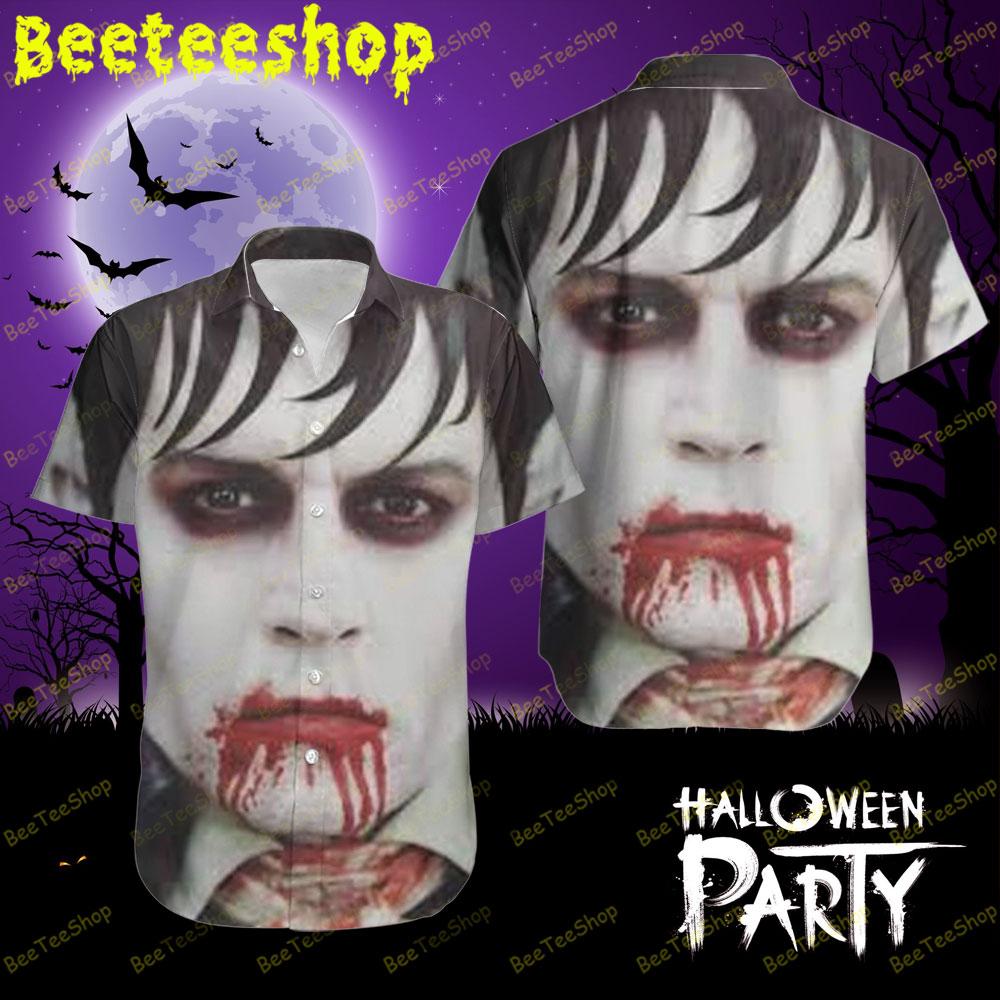 Face Barnabas Collins Dark Shadows Halloween Beeteeshop Hawaii Shirt