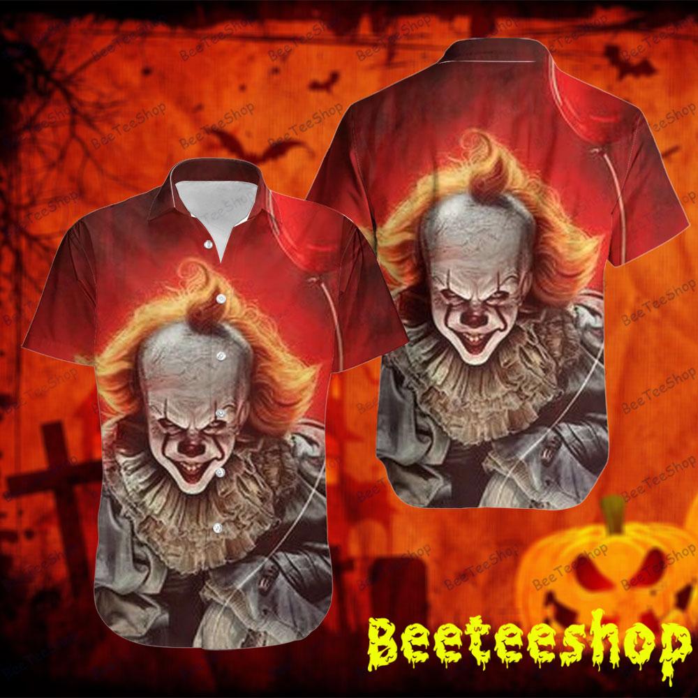 Face Clown You’ll Float Too It Halloween Beeteeshop Hawaii Shirt