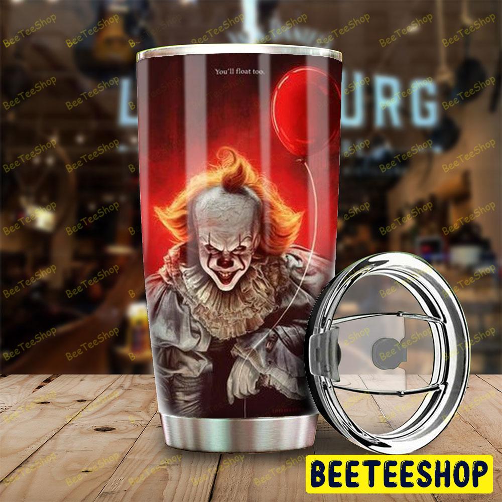 Face Clown You’ll Float Too It Halloween Beeteeshop Tumbler