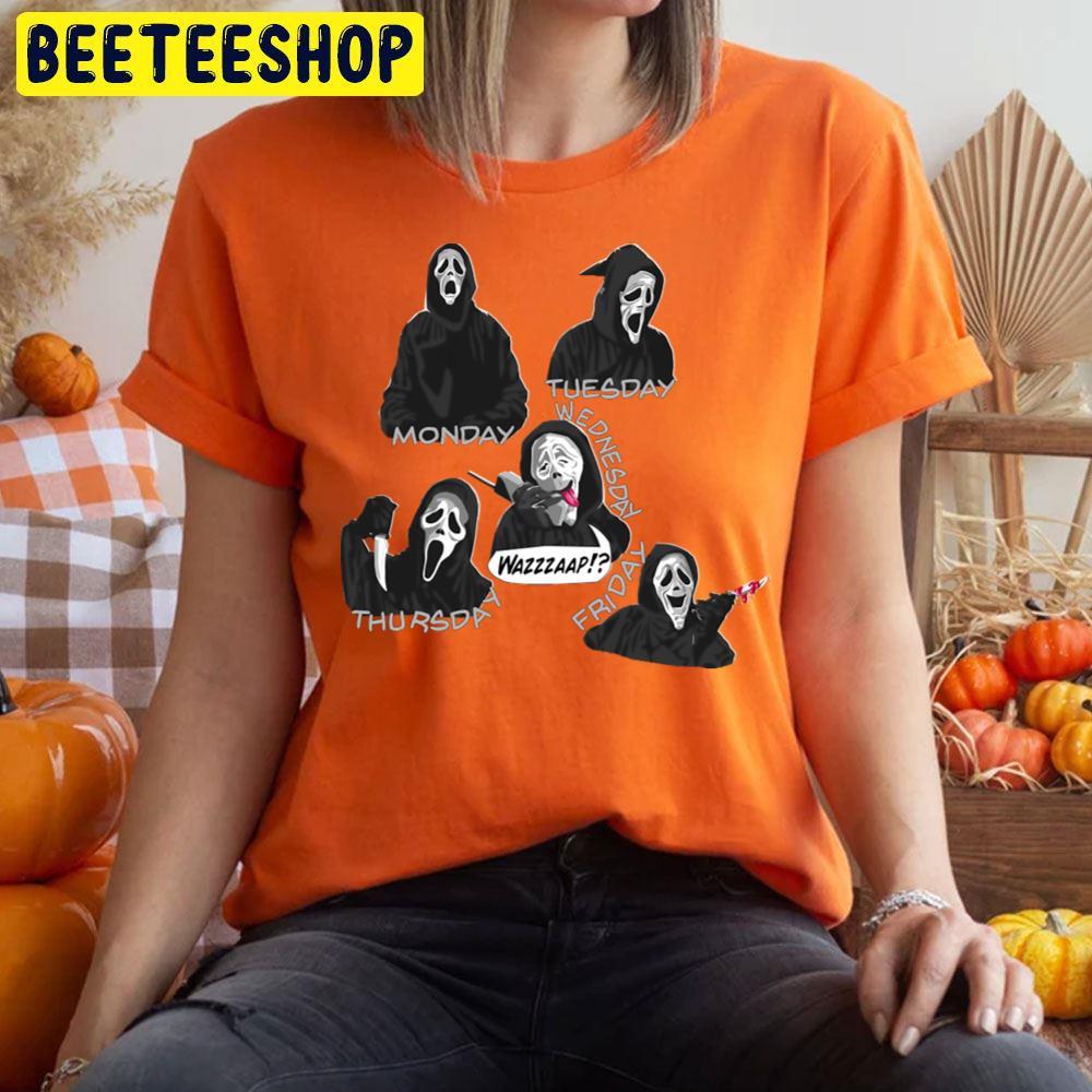 Face Serial Killer Ghostface Halloween Beeteeshop Trending Unisex T-Shirt