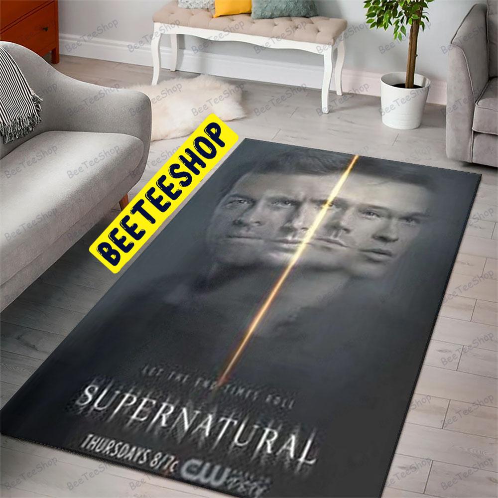 Face Supernatural Halloween Beeteeshop Rug Rectangle