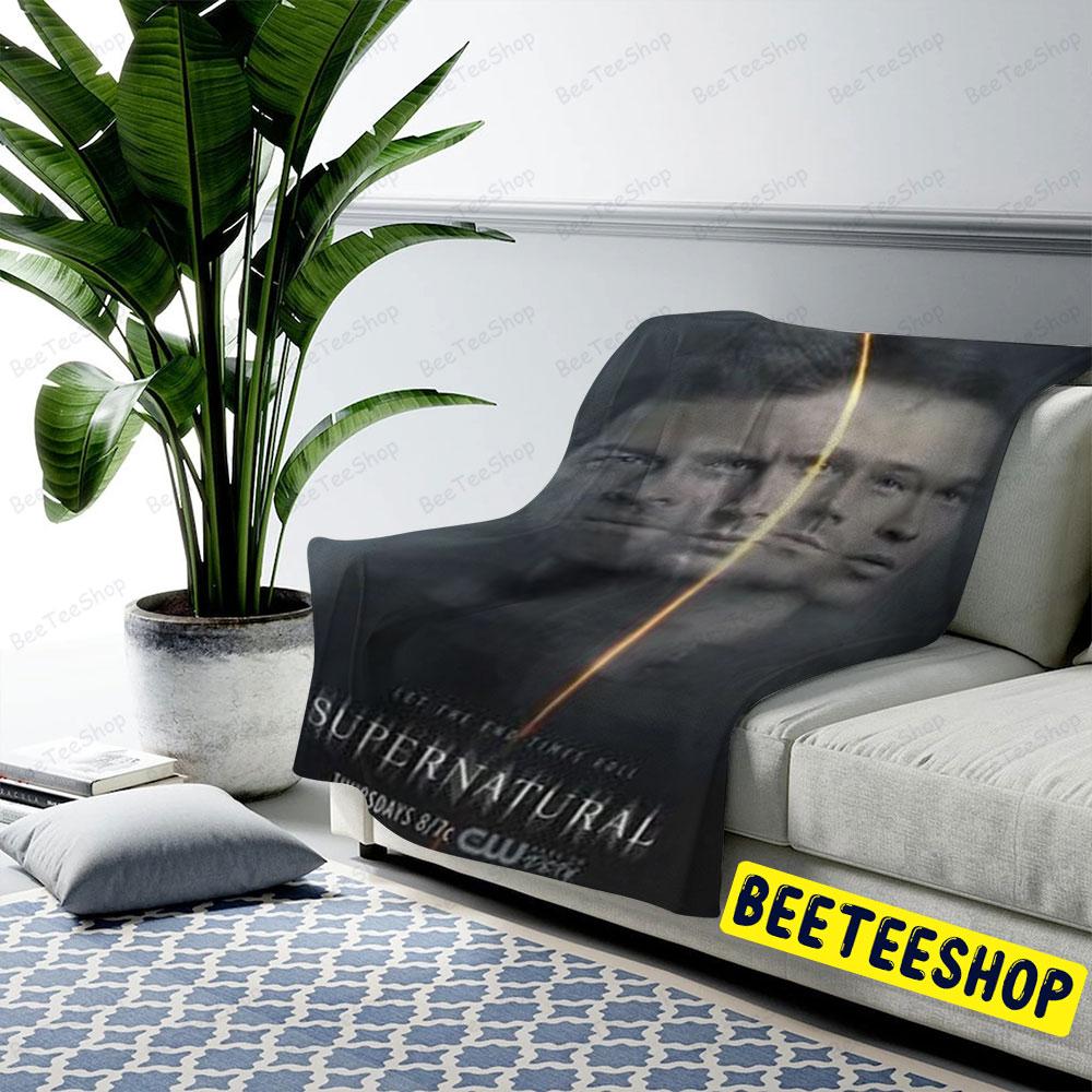 Face Supernatural Halloween Beeteeshop US Cozy Blanket