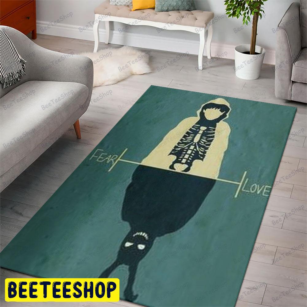 Fear Love Donnie Darko Halloween Beeteeshop Rug Rectangle