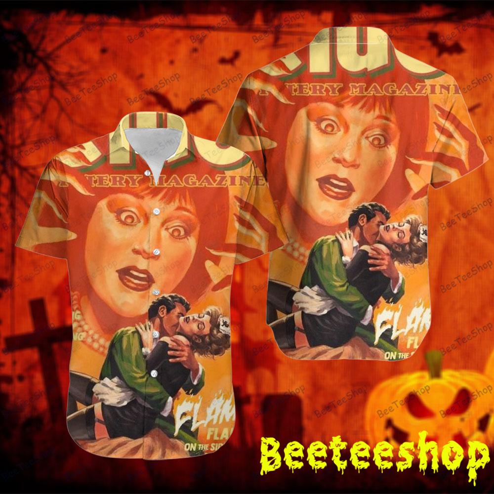 Flames Clue Halloween Beeteeshop Hawaii Shirt