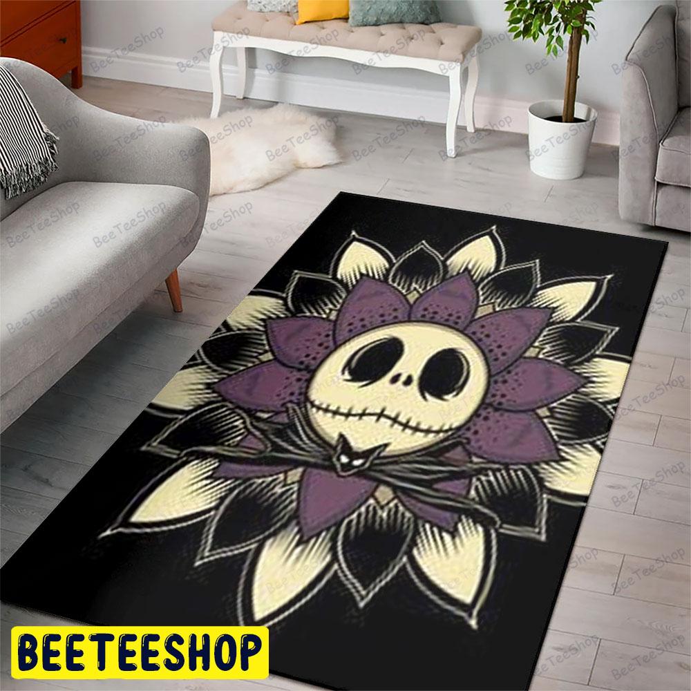 Flower Jack The Nightmare Before Christmas Halloween Beeteeshop Rug Rectangle