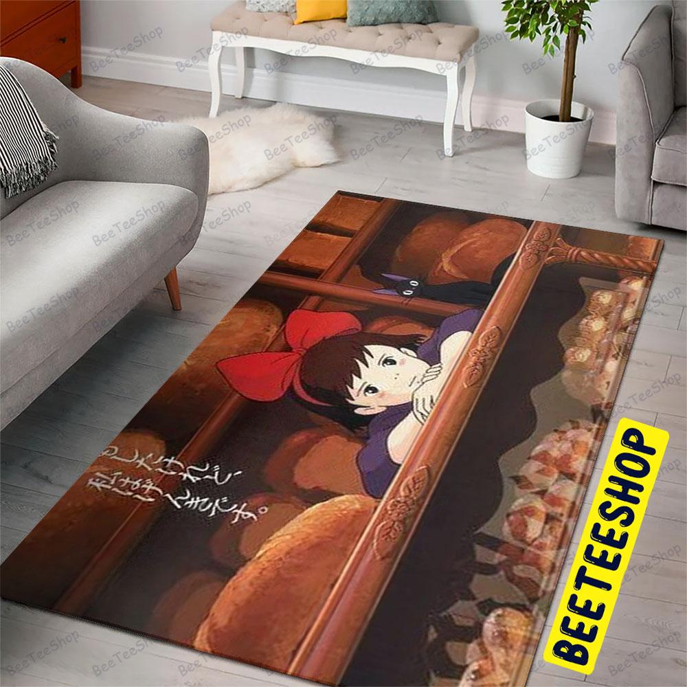 Food Kiki’s Delivery Service Halloween Beeteeshop Rug Rectangle