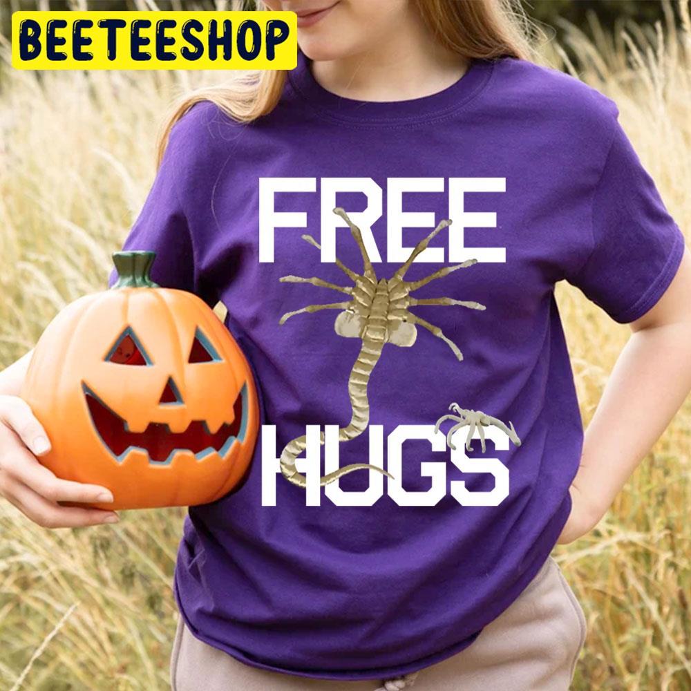 Free Alien Covenant Hugs Halloween Beeteeshop Trending Unisex T-Shirt