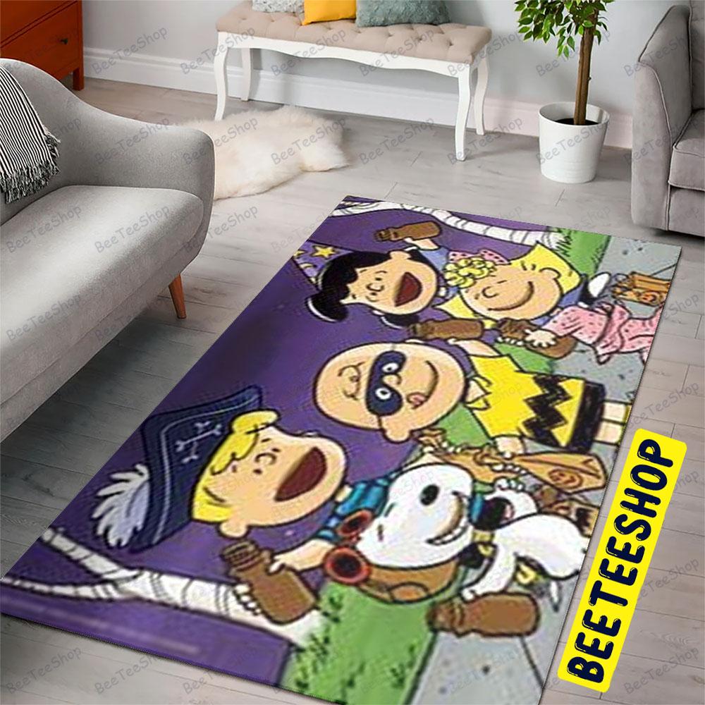 Friends It’s The Great Pumpkin, Charlie Brown Halloween Beeteeshop Rug Rectangle