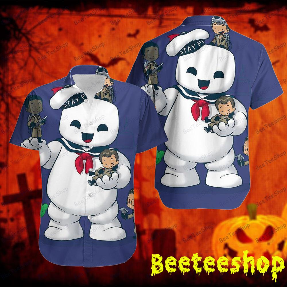 Funny Chibi Ghostbusters Halloween Beeteeshop Hawaii Shirt