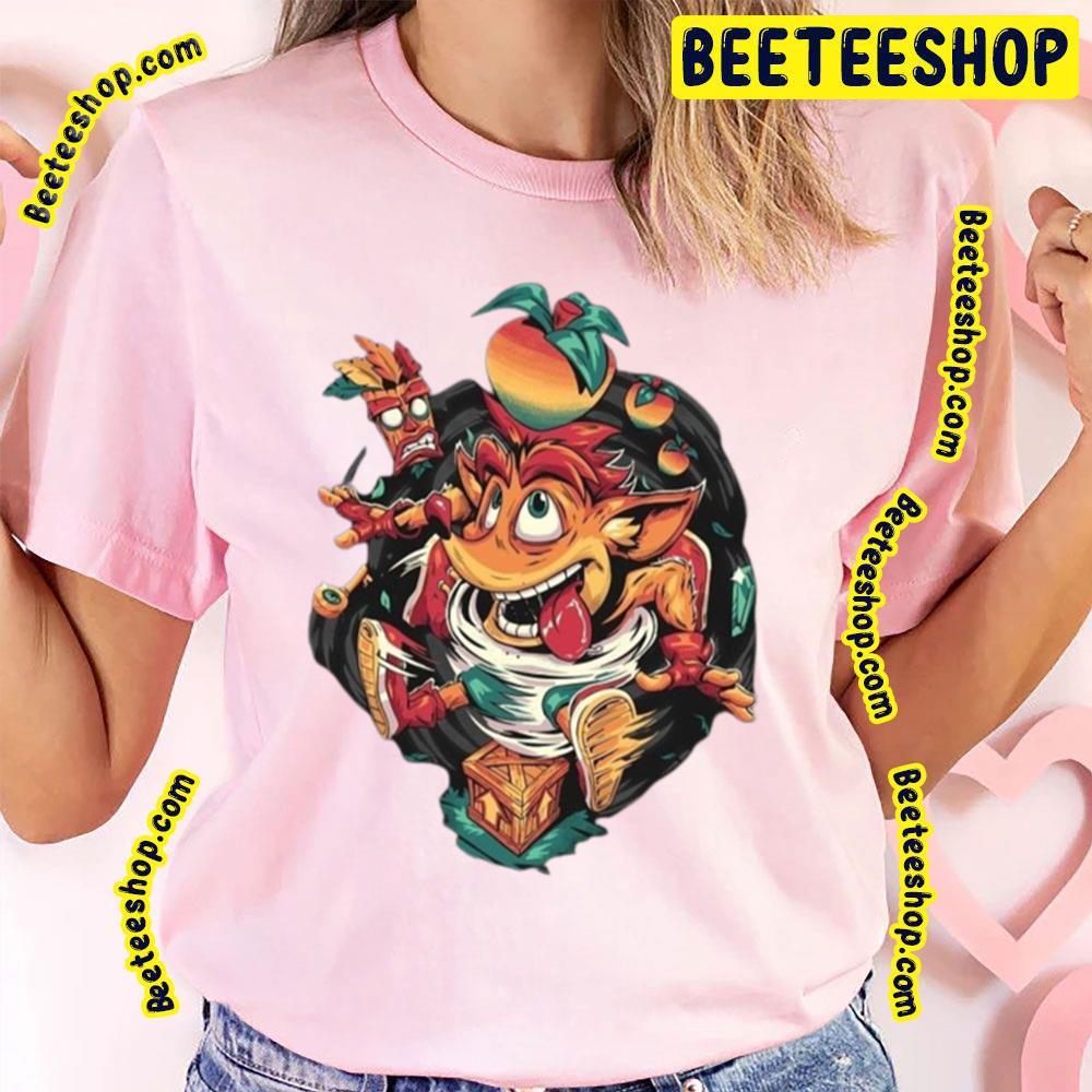 Funny Crash Bandicoot Game Beeteeshop Trending Unisex T-Shirt