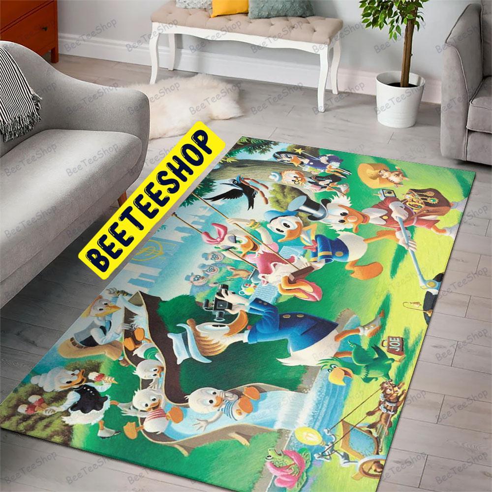 Funny Duck The Wonderful World Of Disney Halloween Beeteeshop Rug Rectangle