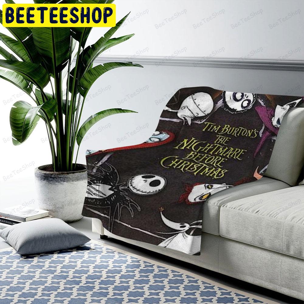 Funny Friends Jack The Nightmare Before Christmas Halloween Beeteeshop US Cozy Blanket