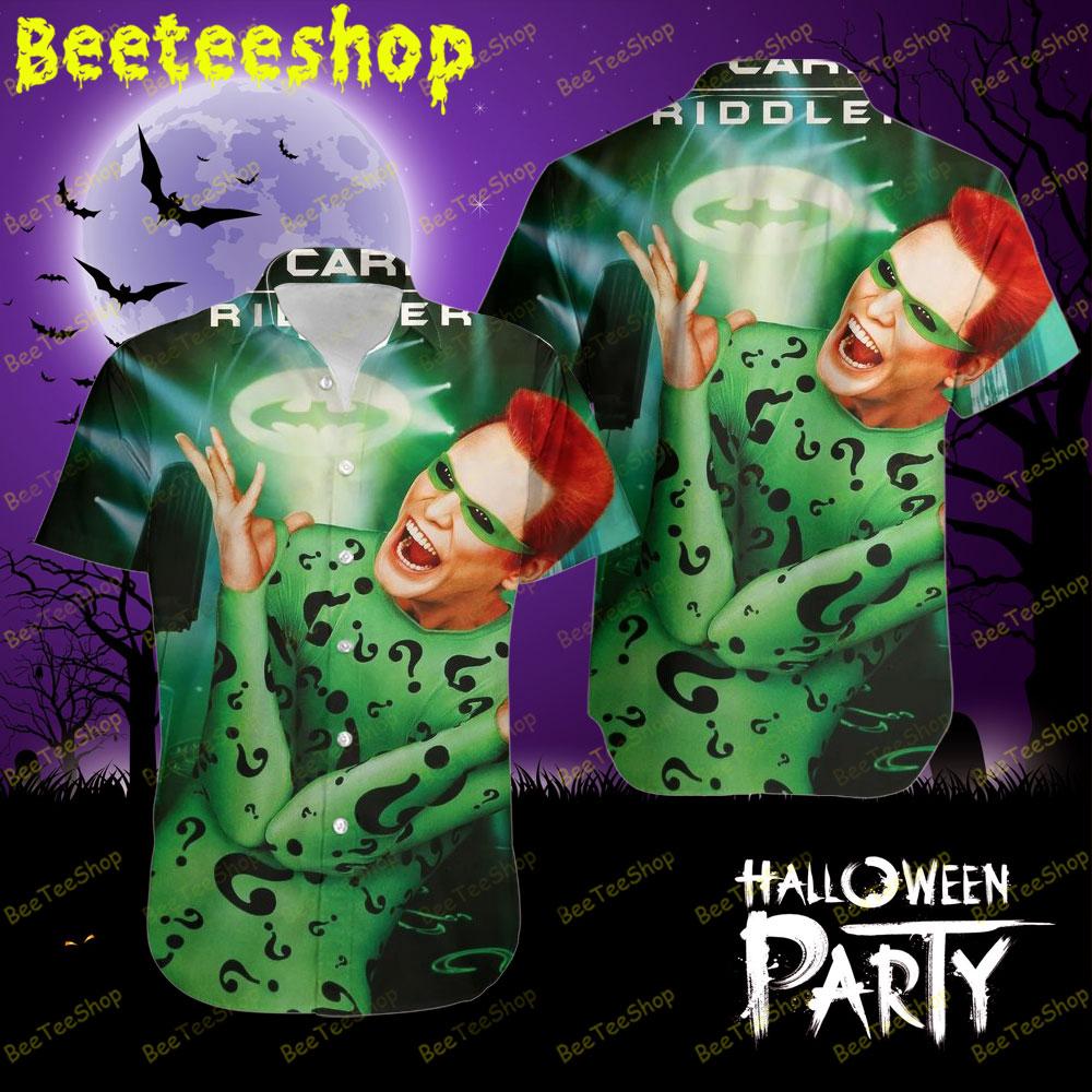 Funny Jim Carrey Riddler Batman Forever Halloween Beeteeshop Hawaii Shirt